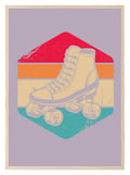 Colourful Roller Skating Print | Hobbies Wall Art - Larosier Prints