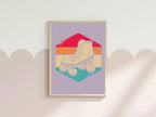 Colourful Roller Skating Print | Hobbies Wall Art - Larosier Prints