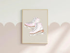 Ice Skates Print | Hobbies Wall Art - Larosier Prints