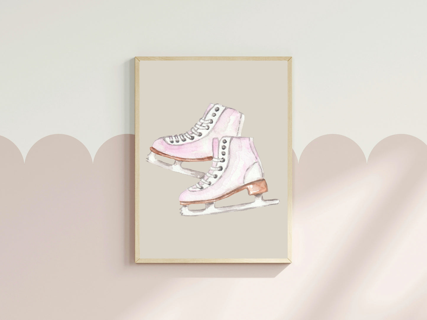 Ice Skates Print | Hobbies Wall Art