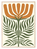 Abstract Flower Print V | Botanical Wall Art - Larosier Prints