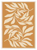 Mustard Vines Print | Botanical Wall Art - Larosier Prints