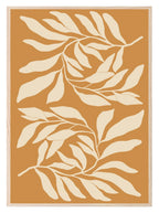 Mustard Vines Print | Botanical Wall Art - Larosier Prints