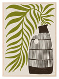 Patterned Vase Print | Botanical Wall Art - Larosier Prints