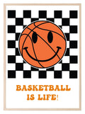 Basketball Is Life Print | Hobbies Wall Art - Larosier Prints