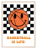 Basketball Is Life Print | Hobbies Wall Art - Larosier Prints