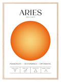 Star Sign Prints | Zodiac | Horoscope | Colourful | Astrology Wall Art - Larosier Prints