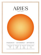 Star Sign Prints | Zodiac | Horoscope | Colourful | Astrology Wall Art - Larosier Prints