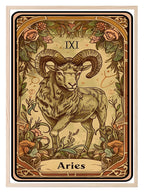Star Sign Prints | Zodiac Tarot Card Wall Art - Larosier Prints
