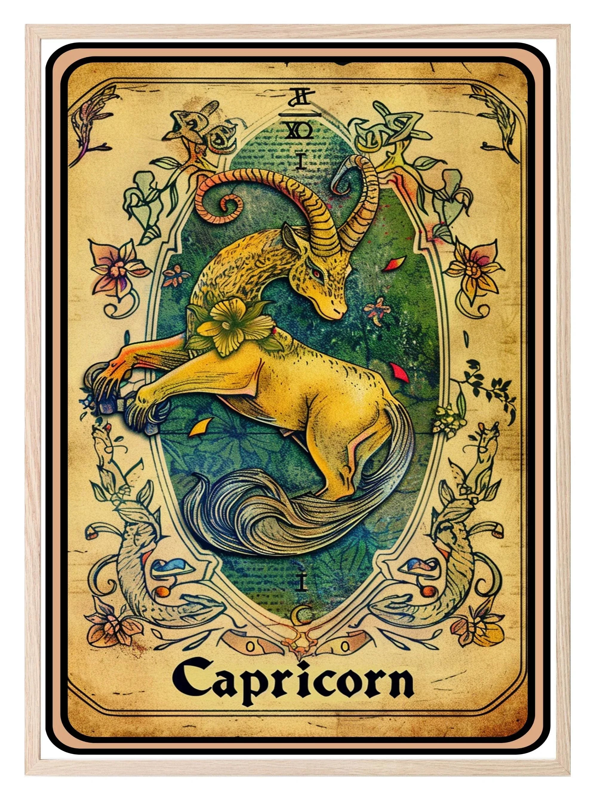 Star Sign Prints | Zodiac Tarot Card Wall Art - Larosier Prints