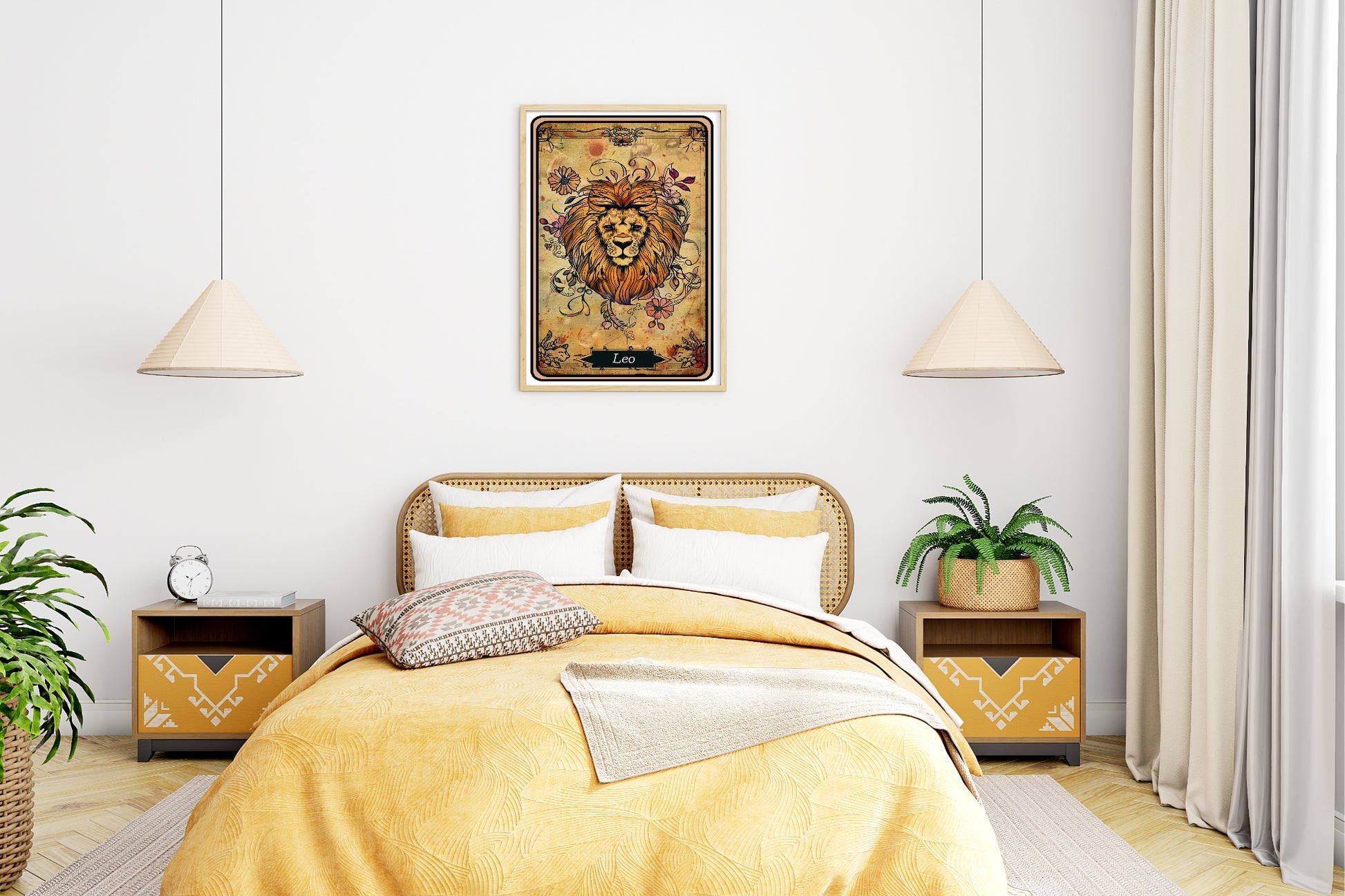 Star Sign Prints | Zodiac Tarot Card Wall Art