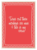 Turns Out These Monkeys Are Mine Print | Funny Family Wall Art - Larosier Prints