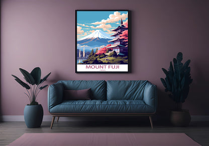 Mount Fuji, Japan Print | Travel Wall Art