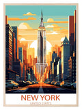 Empire State building, New York Print | Travel Wall Art - Larosier Prints