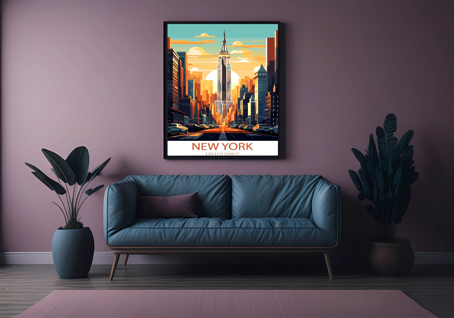 Empire State building, New York Print | Travel Wall Art