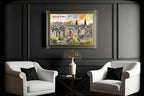 Edinburgh, Scotland Print | Water Coloured Wall Art - Larosier Prints