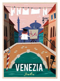 Venice Print | Italian Venezia Wall Art - Larosier Prints