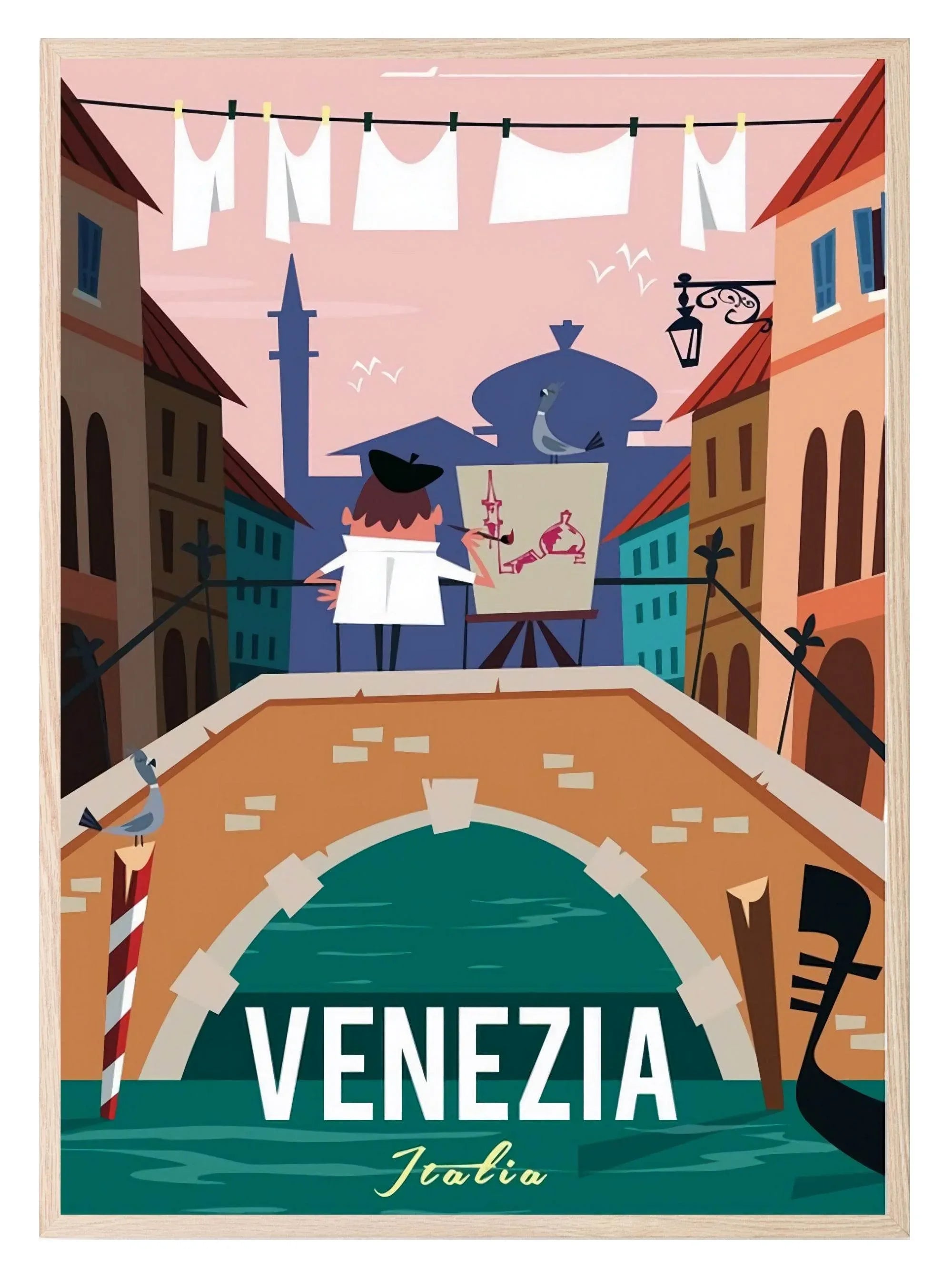 Venice Print | Italian Venezia Wall Art - Larosier Prints