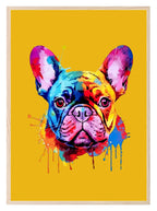 French Bulldog Dog Print | Frenchie Pet Lovers Wall Art - Larosier Prints