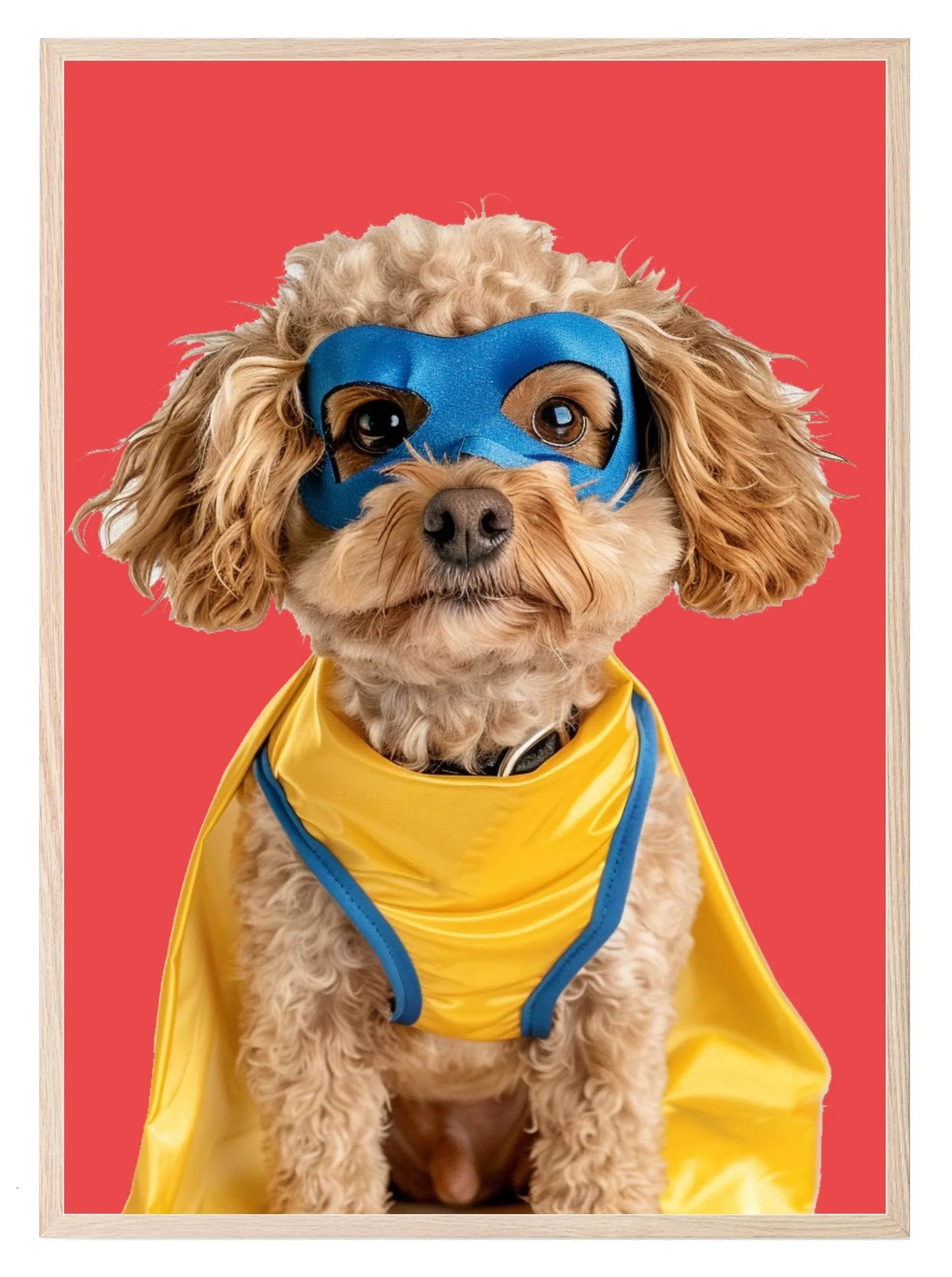 Super Cockapoo Dog Print | Fun Pet Lovers Wall Art - Larosier Prints