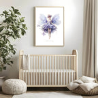 Birth Fairy Print | Floral Birthday Wall Art - Larosier Prints