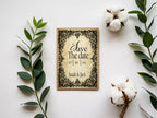 Black Lace Wedding Party Save The Dates & Envelopes | Pack of 10