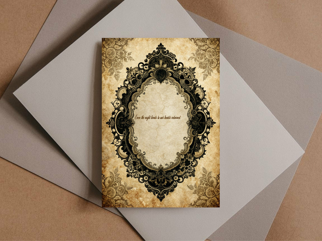 Lace Oval Frame Romantic Literature Wedding Open Seating Sign