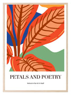 Petals & Poetry Print | Abstract Wall Art - Larosier Prints