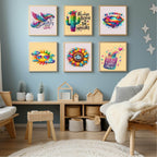 Be Stronger Print | Super Hero Kids Wall Art - Larosier Prints