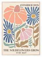 Consider How The Wild Flowers Grow Print | Christian Wall Art - Larosier Prints