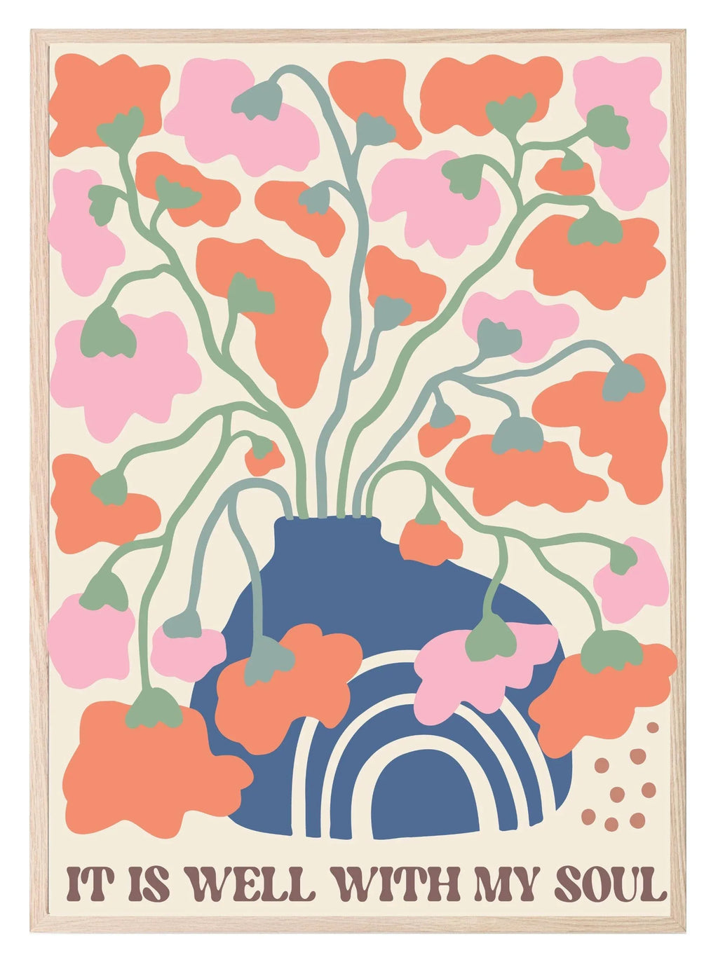 It Is Well With My Soul Print | Christian Wall Art - Larosier Prints