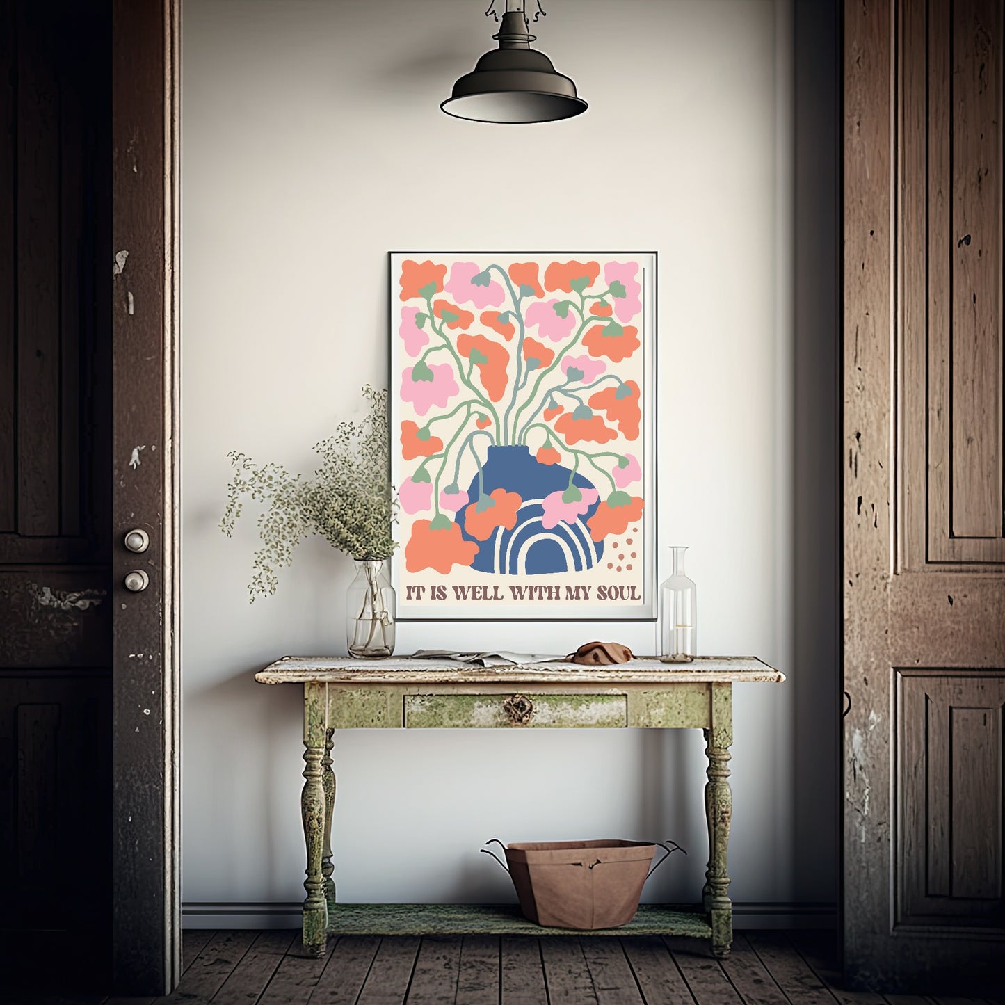 It Is Well With My Soul Print | Christian Wall Art