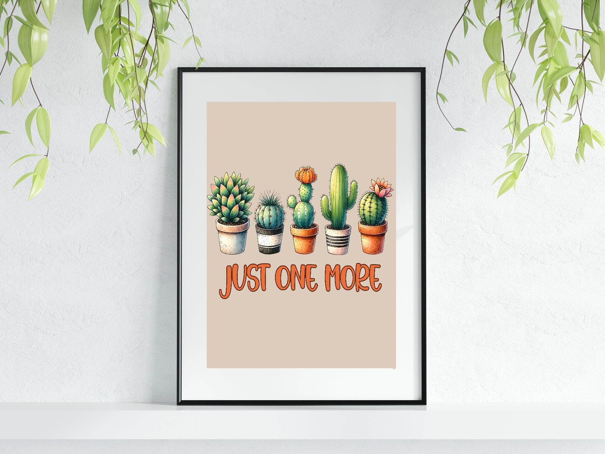 Just One More Plant Print | Gardening Wall Art