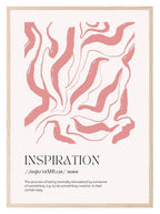 Abstract Inspiration Definition Print | Modern Wall Art - Larosier Prints
