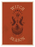 Witch Season Print | Moon Cycle | Celestial Art - Larosier Prints