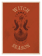 Witch Season Print | Moon Cycle | Celestial Art - Larosier Prints