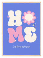 Home Print | Just Living My Best Life | Kids Wall Art - Larosier Prints