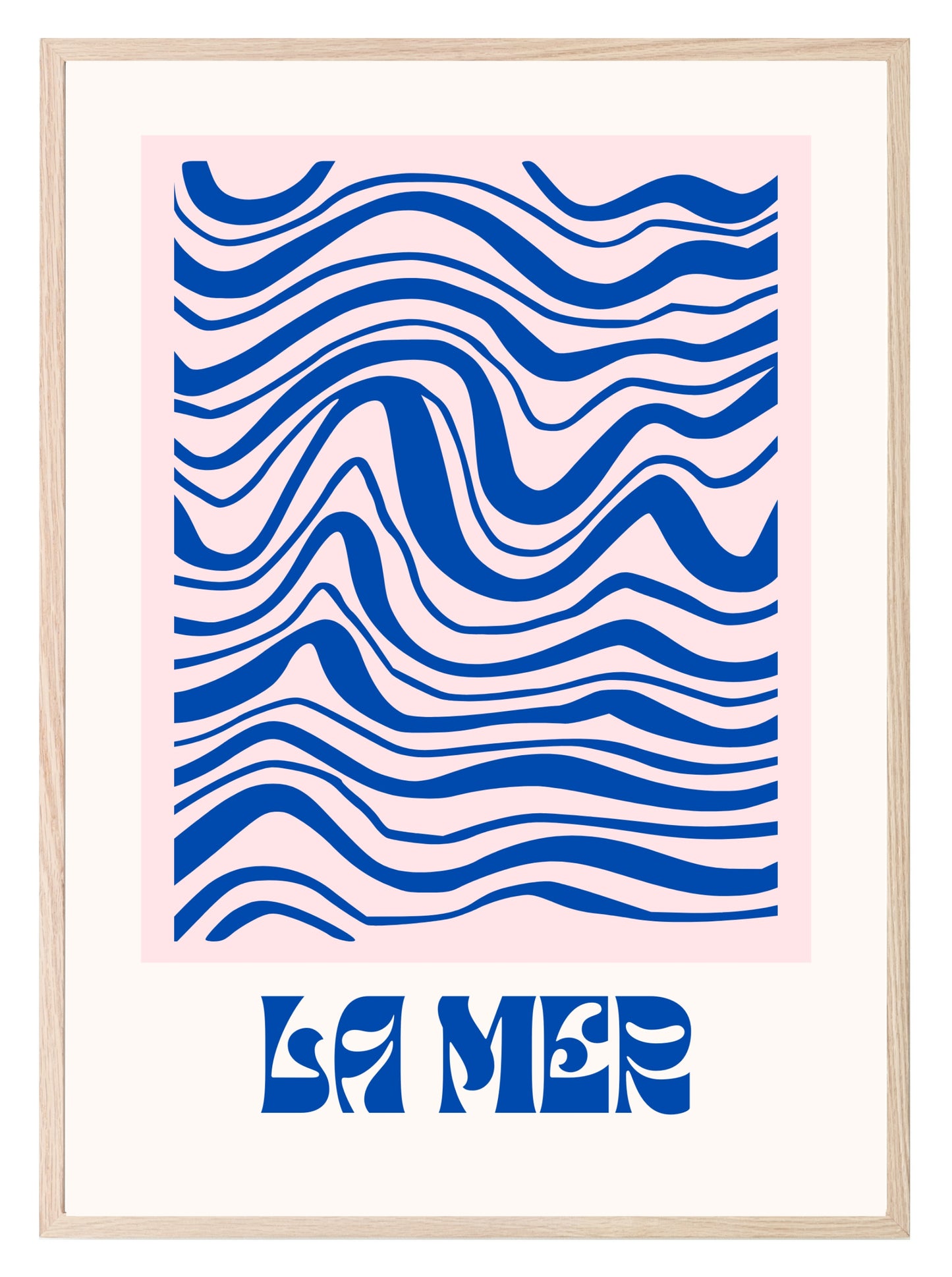 La Mer Print | Waves | Abstract Wall Art