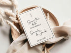 Minimalist Save The Date Wedding Party Cards & Envelopes | Pack of 10 - Larosier Prints
