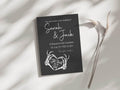 Gothic Wedding Party Invitations & Envelopes | Black & White | Pack of 10 - Larosier Prints