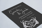 Gothic Wedding Invitation Suite | Till Death Do Us Part