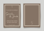 Earth Wedding Invitation Suite - Larosier Prints