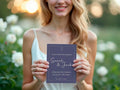 Sapphire Wedding Party Invitations & Envelopes | Pack of 10 - Larosier Prints