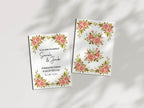 Pink Rose Wedding Invitation Suite - Larosier Prints