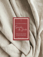Rosewood Wedding Invitation Suite - Larosier Prints