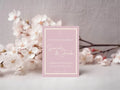 Dusky Pink Wedding Party Invitations & Envelopes | Pack of 10 - Larosier Prints