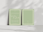 Willow Wedding Invitation Suite - Larosier Prints