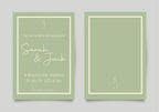Willow Wedding Invitation Suite - Larosier Prints