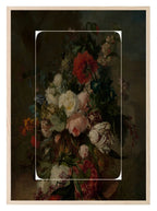 Moody Floral Magnified Print | Botanical Wall Art - Larosier Prints