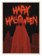 Happy Halloween Print | Fun LED Wall Art - Larosier Prints